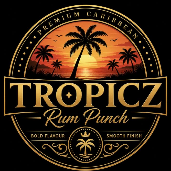 Tropicz Rum Punch — Gold Coast, Premium Caribbean, Bold Flavour, Smooth Finish